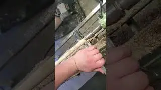 wood lathe high pitch vibration