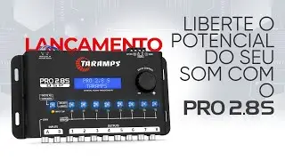 Processador de &Aacute;udio Taramps de 8 Vias - Modelo Pro 2.8S