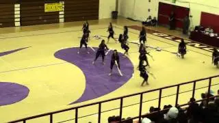 LAHS Color Guard Performance at The LA/Ventura Open