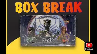 BOX BREAK | 2024 UPPER DECK MARVEL STUDIOS BLACK PANTHER WAKANDA FOREVER HOBBY BOX