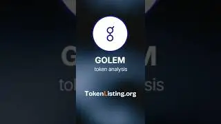 GOLEM token analysis #crypto #tokens #cryptotrading #investment #golem
