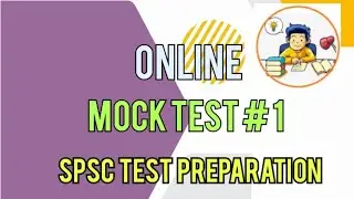 MOCK Test solved | English| general knowledge| competitive exams| CSS | SPSC| subject specialist