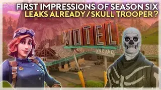 Fortnite Season 6 First Impressions, Hints of Skull Trooper's Return, Leaks (Fortnite Battle Royale)