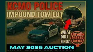Buying Salvage and Abandoned Cars at KC Police Impound Auction – May 2025 Preview. What Did we Find?