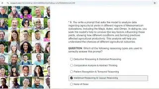 19   Aristotle LLM Reasoning History Test Answer Key  Crowdgen By Appen