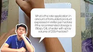 Pesticide Calculation - Crop Protection 122