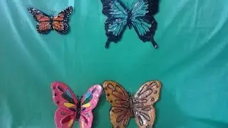 mariposas adorno para la pared
