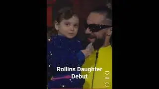Seth Rollins and Becky Lynch Daughter Debut #wwe #wrestling #trending #shorts #sethrollins #viral