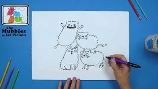 🎨 Drawing the Wibbles from The Mubbles with Liz Pichon! 🎨
