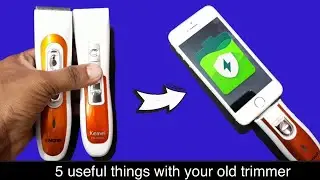 Make 5 useful things with your old trimmer 👍