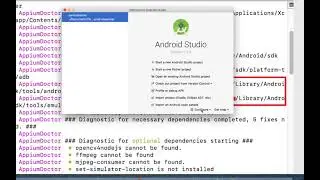 Appium Python Tutorial: Android : Emulator could not be found error fix #12