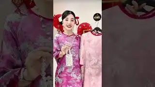 AD923 GỌI 0868662126 &Aacute;o d&agrave;i 115cm, cổ viền tay c&aacute;ch điệu, c&uacute;c g&agrave;i sau . Tặng quần lụa cạp chun 95cm