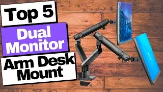 Best Dual Monitor Mounting Arm 2022 | Top 5 Best Dual Monitor Stand
