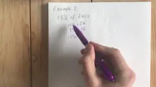 BennettMaths Finding a Percentage of an Amount