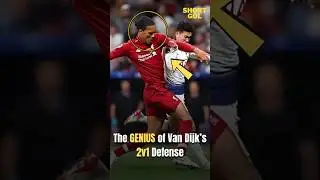 The GENIUS of Van Dijk&rsquo;s 2v1 Defense 🤯😱