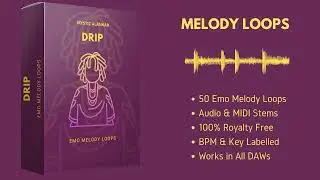 Emo Trap Hip Hop Melody Loops | Royalty Free Sample Pack (Juice Wrld, Iann Dior)