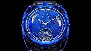 De Bethune  mini: new De Bethune DB28xs Kind of Blue Tourbillon, eng.sub.