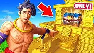 The BUNKER CHEST *ONLY* Challenge in Fortnite!
