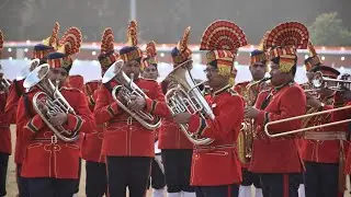 पीएसी के बैंड द्वारा लखनऊ पुलिस लाइन में बेहतरीन प्रदर्शन 🔥