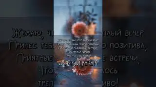 Добрый вечер 🌹🌹🌹