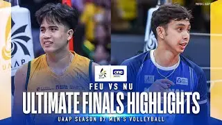 FEU vs. NU | SEASON 87 FINALS ULTIMATE COMPILATION | UAAP MEN'S VOLLEYBALL