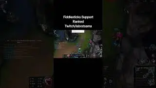 The best fiddlesticks support #league #lol #supportmain #funny #twitch