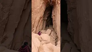 Goblin Valley State Park,  UT.  Entering Goblette's Lair.