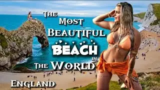 The most beautiful beach in England 😍😘 | England travel places | Durdle door Jurassic Coast beach