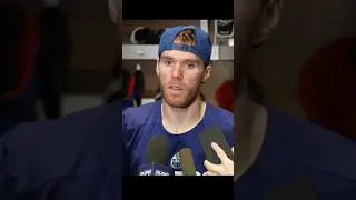 Oilers Connor McDavid says he's wants to win GOLD that's it. 🇨🇦 #LetsGoOilers #Oilers #hockey #NHL
