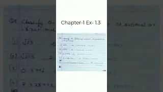 | Ch 1 Number system | Ex1.3, Q9 | Class 9 | TEACHFLIX| #math #numbersystem #class #class9