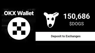 How i withdraw my Dogs to OKX wallet