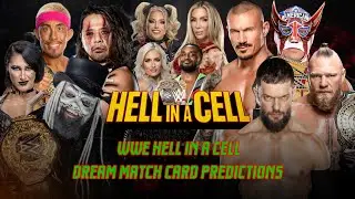 WWE HELL IN A CELL 2025 DREAM MATCH CARD PREDICTIONS - RERO_CARDS