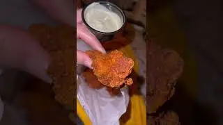 NEW TACO BELL CRISPY CHICKEN WINGS #shorts #tasty