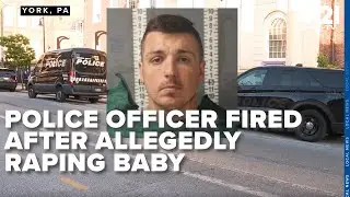 Officer accused of beating baby has been fired, out on bail