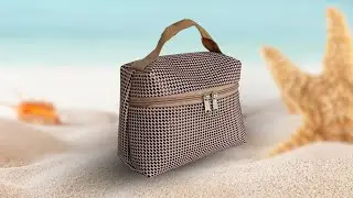 Как сделать простую косметичку + бесплатные шаблоны