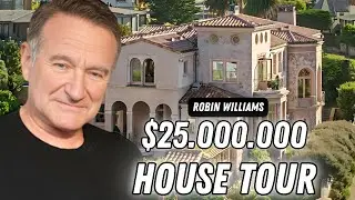 Robin Williams' $25M San Francisco Mansion | Inside the Home with Golden Gate Views