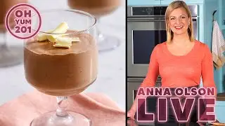 Making Chocolate Orange Mousse | Live Bake-Along with Anna!