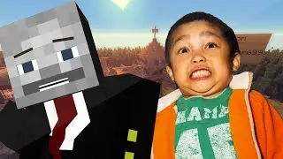 KID GETS SCARED ON MINECRAFT! (Minecraft Trolling)