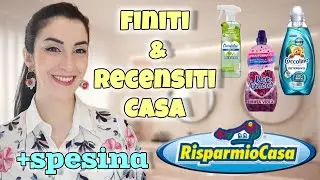 FINITI & RECENSITI CASA!🤩+Spesina RisparmioCasa🏡🫧