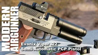 Evanix Viper .22 Semi-Auto PCP Pistol - Hunting power in the palm of your hand!