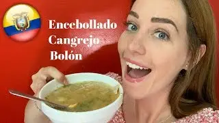 Probando COMIDA TÍPICA ECUATORIANA | Street food mukbang | GLADYS SEARA