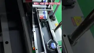 Fully automatic labeling machine: suitable for round bottles of all sizes #machine