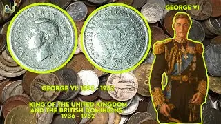 3 Pence - George VI (Rex Imperator) - South Africa - 1942 - Silver #youtube