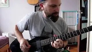 Harley Benton EX-84 Modern EMG 60 BK metallica tones