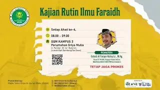 PEWARIS 1/3~Lanjutan | Ustadz Al Furqon Hasby, Lc, M.Ag.