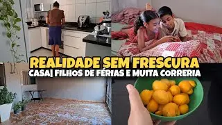 REALIDADE sem FRESCURA | Minha ÁREA estava PODRE ! Manutenção no LAR | Rotina CRIANÇAS de FÉRIAS 