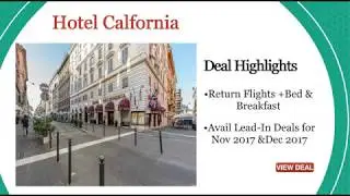 City Breaks Europe 2017 / 2018 | Cheap Holidays Deals |Christmas Holidays 2 New Year Holidays