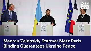 FULL PARIS SUMMIT 2026:  Historic Ukraine Security Declaration | DRM News | AC1F