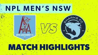 NPL Men's NSW Round 28 Highlights &ndash; APIA Leichhardt FC v Sutherland Sharks