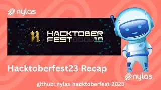 Build with Nylas 🤝 #Hacktoberfest2023: Wrap-Up